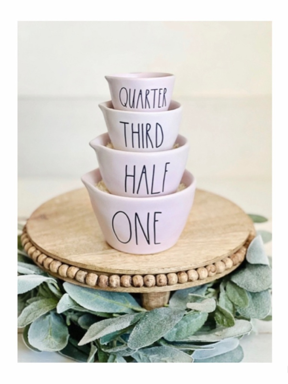 NEW Rae Dunn Lilac Lavender Measuring Cups Set